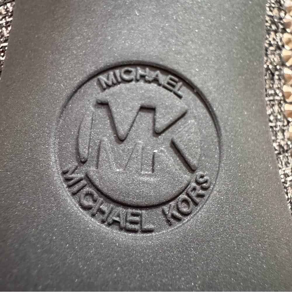 Michael Kors Alina Flex Gunmetal,Heels, Pumps, individual dazzling rhinestone’s - Picture 10 of 12
